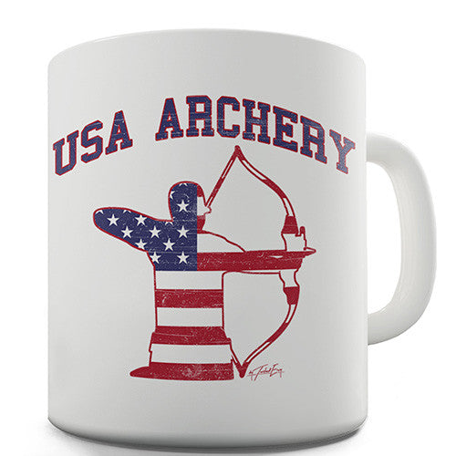 USA Archery Novelty Mug