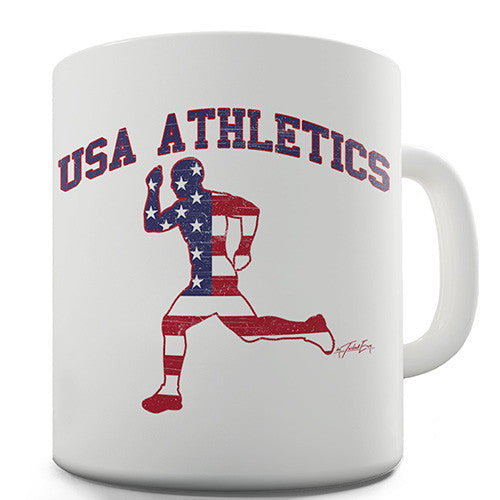 USA Athletics Novelty Mug