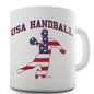 USA Handball Novelty Mug