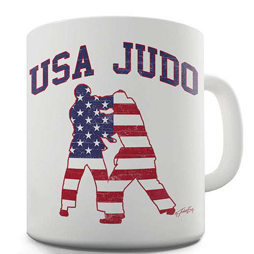 USA Judo Novelty Mug