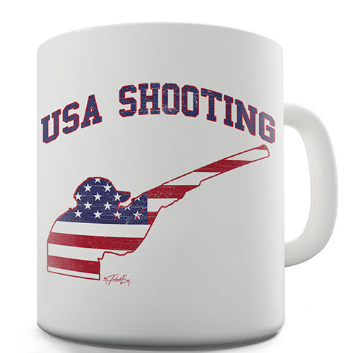 USA Shooting Novelty Mug