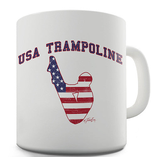 USA Trampoline Novelty Mug