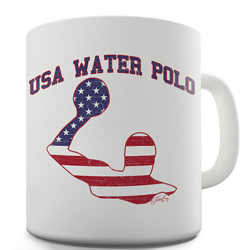 USA Water Polo Novelty Mug