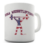 USA Weightlifting Novelty Mug