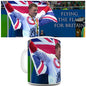 Adam Peaty Flying The Flag Novelty Mug