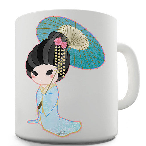 Hanako Blue Novelty Mug