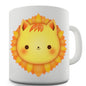 Lion Sun Cute Face Novelty Mug