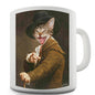 Joseph Ducreux Cat Face Pointing Laughing Novelty Mug