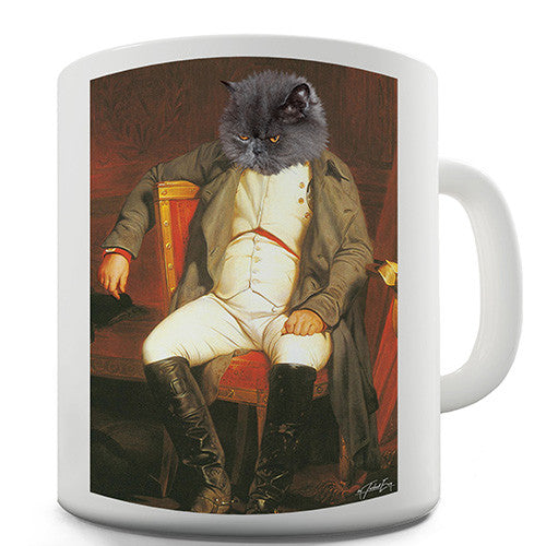 Napoleon Grumpy Cat Novelty Mug