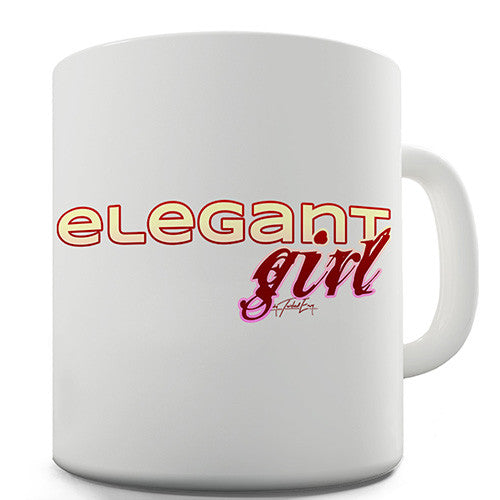 Elegant Girl Novelty Mug