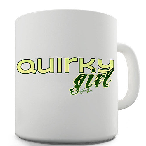 Quirky Girl Novelty Mug