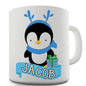 Baby Penguin Personalised Mug