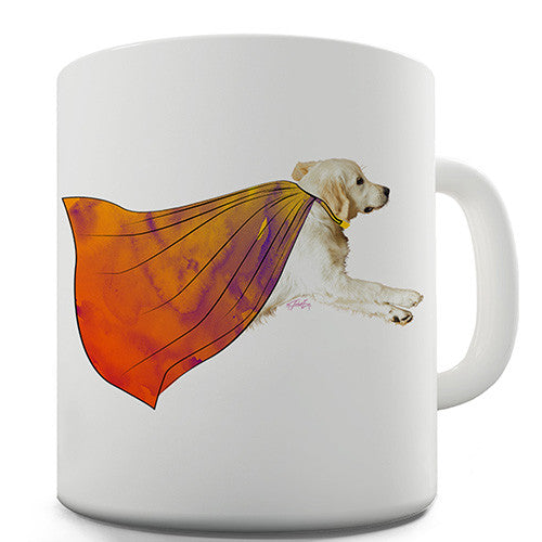 Doodle Dog Superhero Novelty Mug