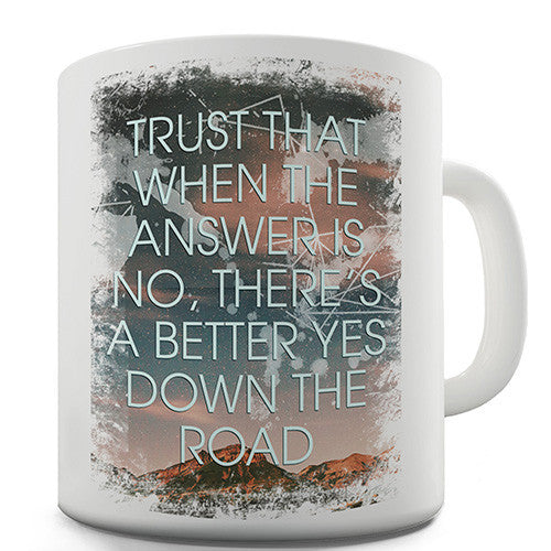 Down The Road Novelty Mug