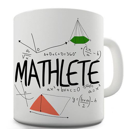 Mathlete Novelty Mug
