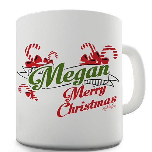 Candy Canes Personalised Mug