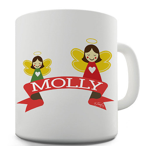 Sweet Angels Beautiful Banner Personalised Mug