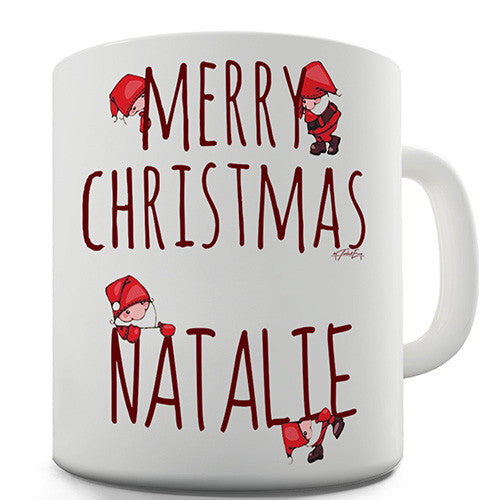 Merry Christmas Santa's Elves Personalised Mug