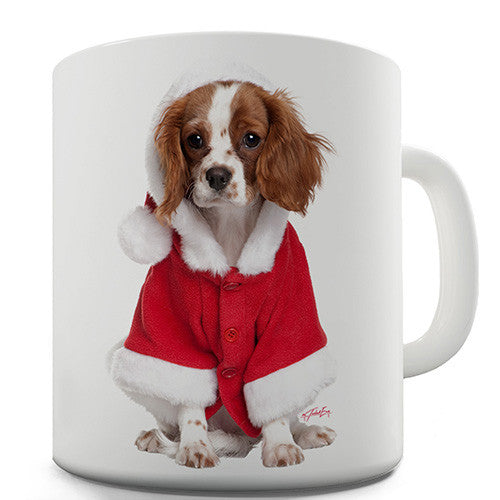 Christmas King Charles Spaniel Novelty Mug