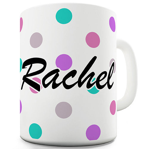 Polka Dots Personalised Mug