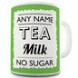 Green Drink Order Personalised Mug