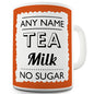 Orange Drink Order Personalised Mug