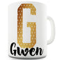 Name And Monogram G Personalised Mug