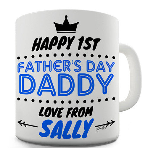 First Father's Day Personalised Mug