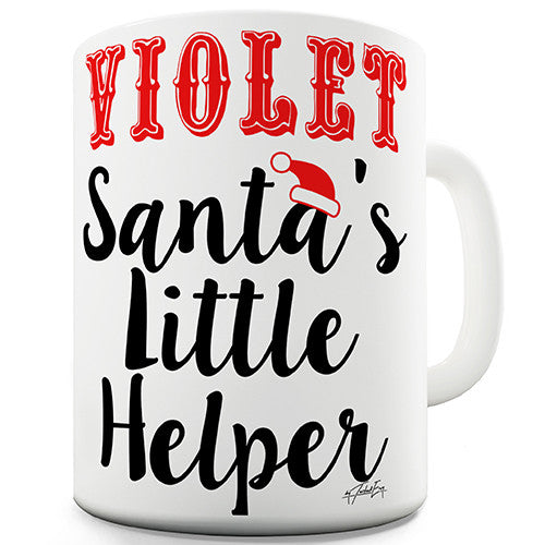 Santa's Little Helper Personalised Mug