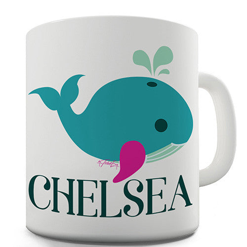 Cute Whale Personalised Mug