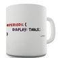 CSS Pun Periodic Table Novelty Mug