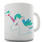 Unicorn Horn Hearts Funny Mug