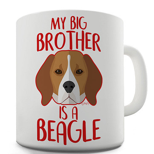My Sibling Is A Beagle Funny Mug