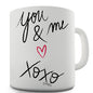 You & Me XOXO Novelty Mug