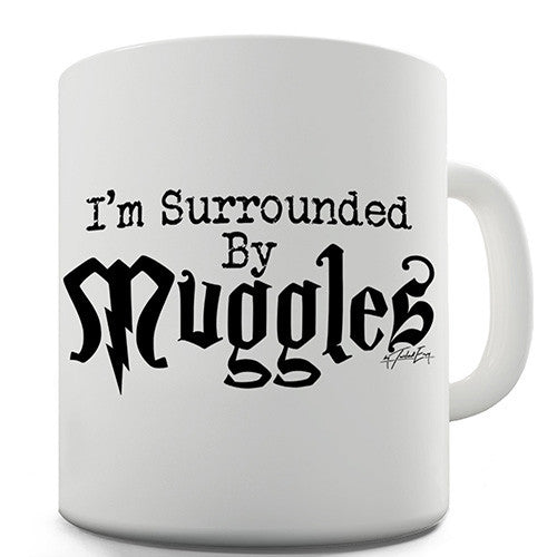 I'm Surrounded By Muggles Funny Mug