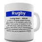 Rugby Definition Funny Mug