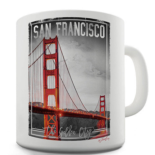 San Francisco Golden City Novelty Mug