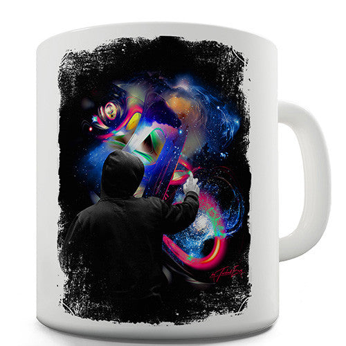 Neon Graffiti Ceramic Mug