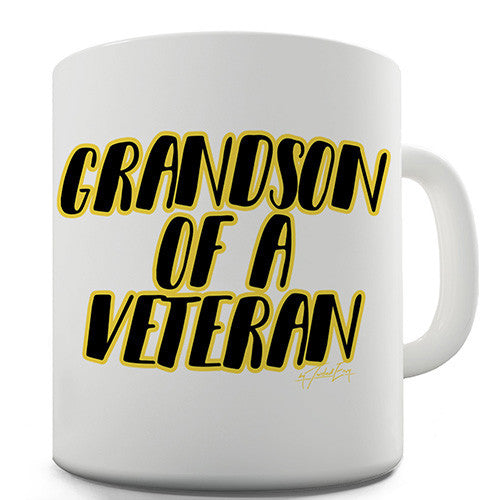 Grandson Of A Veteran Ceramic Mug