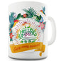 Hello Summer Mockingbirds Novelty Mug