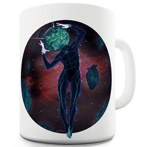 UFO Girl Novelty Mug