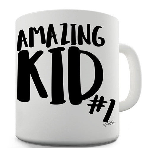 Amazing Kid Number 1 Ceramic Mug