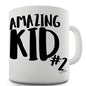 Amazing Kid Number 2 Funny Mug