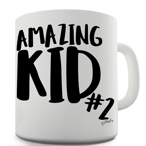 Amazing Kid Number 2 Funny Mug
