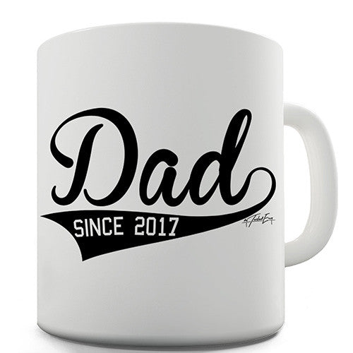 Personalised Dad Since Ceramic Mug