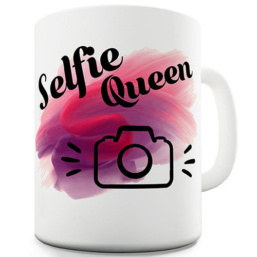 Selfie Queen Novelty Mug