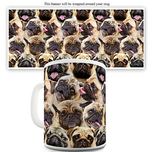 Pugs Grumble Ceramic Mug