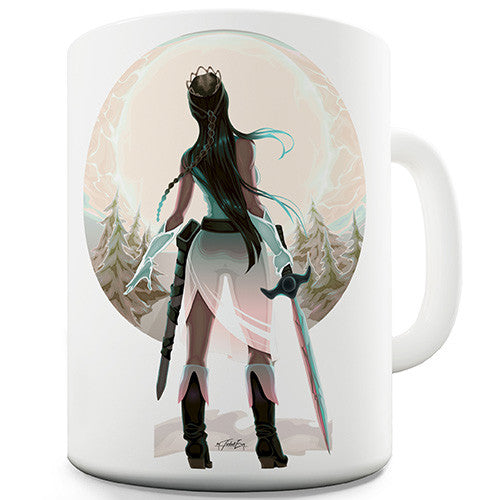 The Warrior Princess Novelty Mug