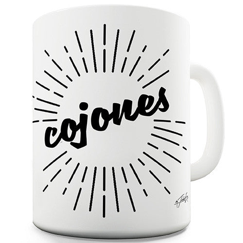 Cojones Novelty Mug