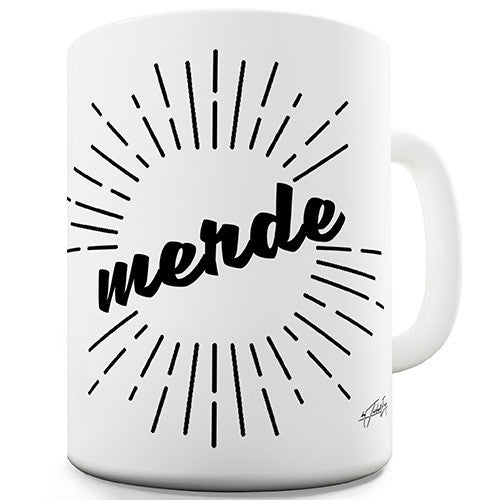 Merde Novelty Mug